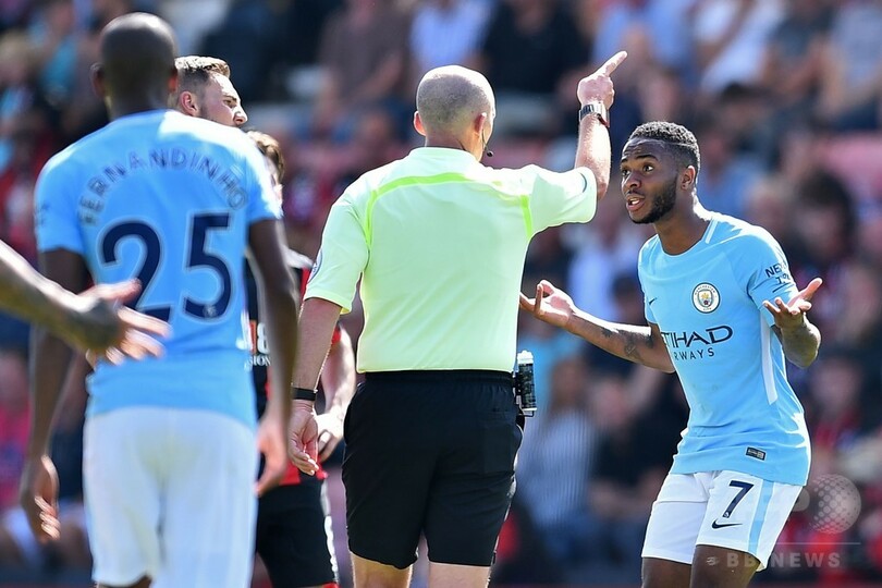 ペップ監督がスターリング退場に不満 シティは土壇場で勝利 写真7枚 国際ニュース Afpbb News