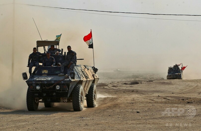 イラク軍、モスル包囲網狭める ISも自爆攻撃などで抵抗