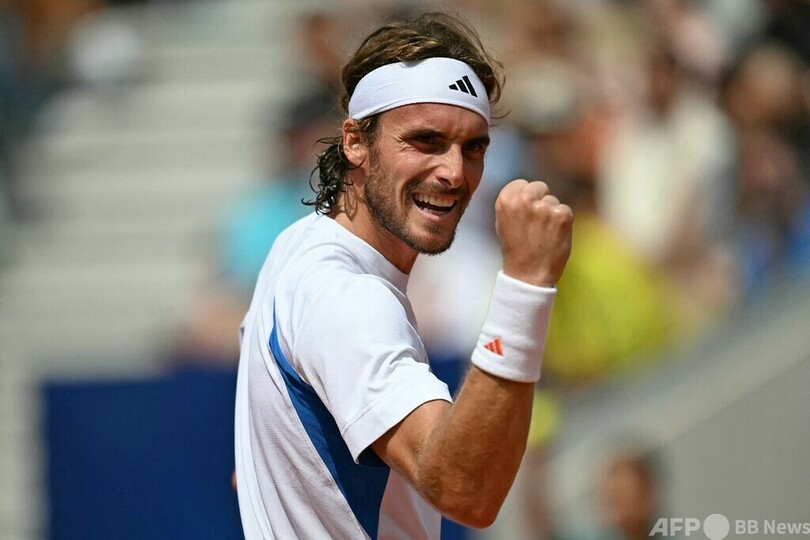 ジョコビッチが8強 チチパスと激突へ パリ五輪