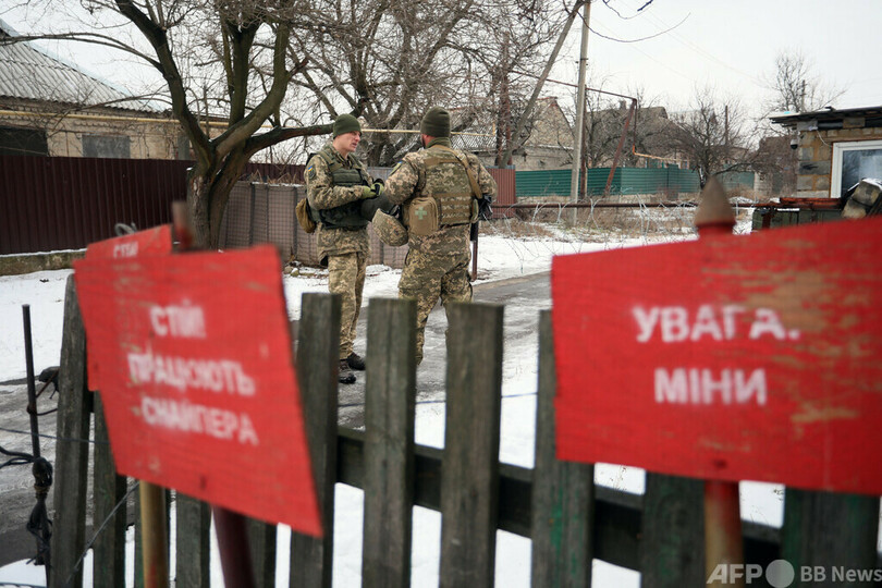 地雷で民間人3人死亡、子ども3人負傷 キエフ近郊