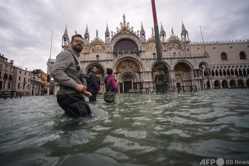伊ベネチア、ユネスコ「危機遺産」登録回避