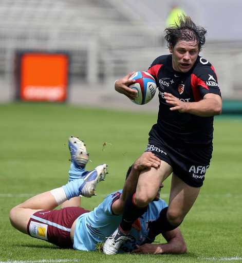 海外Lサイズ】TOP14 スタッド・トゥールーザン easa マッチシャツ