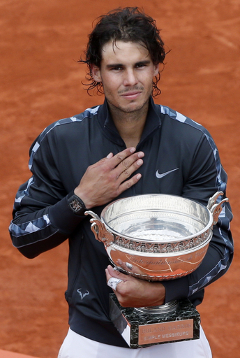 ナダルがジョコビッチ下し大会最多7度目の優勝、全仏オープン 写真20枚