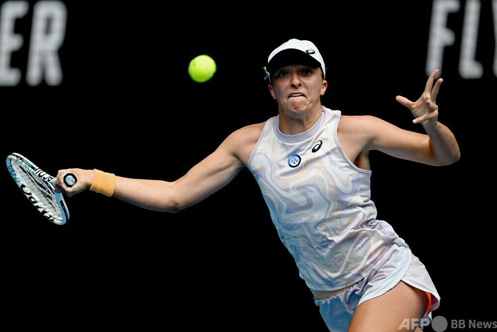 世界1位シフィオンテク、全豪OP敗退 GS女王対決にストレート負け 写真7