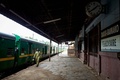 マリのダカール・ニジェール鉄道バマコ駅のプラットホーム（2019年10月21日撮影）。(c)MICHELE CATTANI / AFP