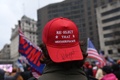 米ワシントンに集結したドナルド・トランプ大統領の支持者（2021年1月5日撮影）。(c)SAUL LOEB / AFP