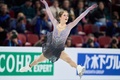 フィギュアスケート世界選手権、女子シングル・ショートプログラム（SP）。演技に臨む米国のイザボー・レビト（2024年3月20日撮影）。(c)Geoff Robins / AFP