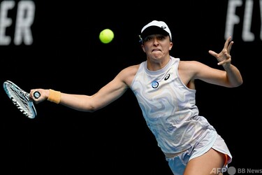 世界1位シフィオンテク、全豪OP敗退 GS女王対決にストレート負け 写真7