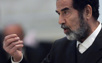 フセイン元大統領、バグダッド陥落直前まで市内に残る FBI