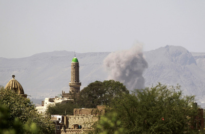 サウジ連合軍、イエメンで結婚式場誤爆か 40人死亡