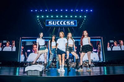 i-dle、台北ドームで歴史的公演…韓国ガールズグループ初の単独ライブに3万6000人