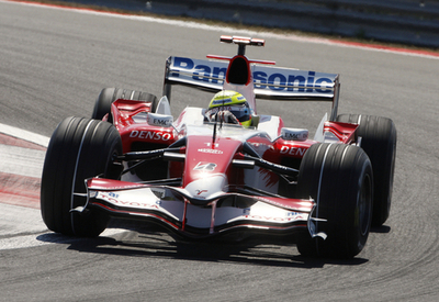 ラルフ・シューマッハ トルコGPフリー走行2回目を3番手で終える