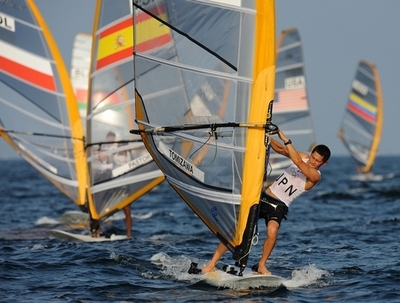 富沢 男子RSX級2日目を終え12位につける