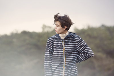 「プチバトー×K-WAY」ウォータープルーフジャケット、8月発売