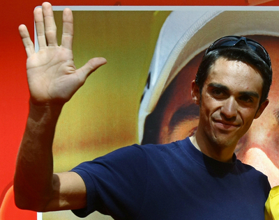 コンタドール 地元スペインに凱旋帰国