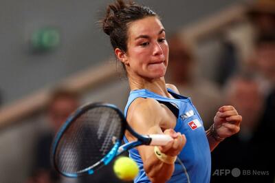 全仏OP快進撃のボワソンが予選敗退 ウィンブルドン