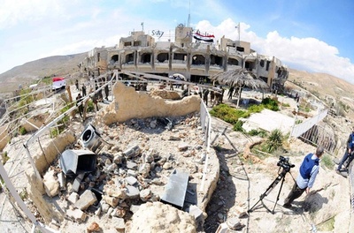 シリア政府軍、キリスト教徒の町マアルーラを奪還