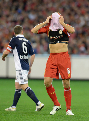 リバプール、メルボルン・ヴィクトリーとの親善試合に勝利