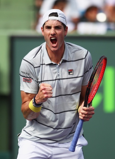 不振脱却のイズナーが4強、チョンに68分完勝 マイアミOP