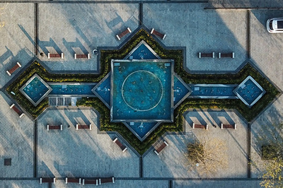 【写真特集】ロックダウン下の都市、空からの記録