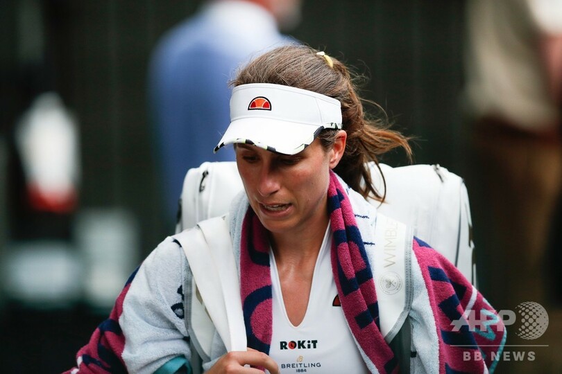 「偉そうに言わないで」、ウィンブルドン敗退のコンタが記者にいら立ち