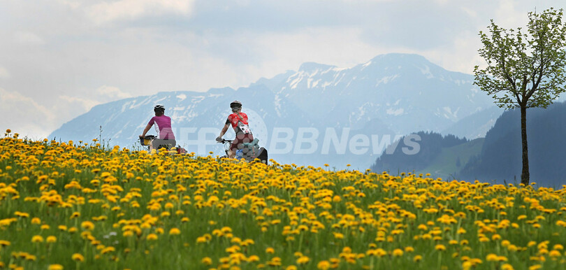 晴れた日にはサイクリング ドイツ南部 写真2枚 国際ニュース Afpbb News