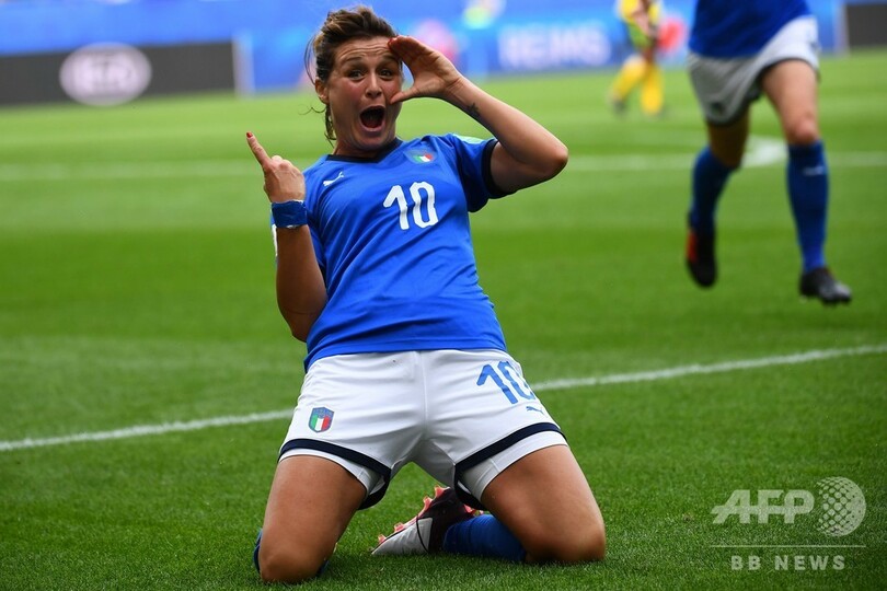 イタリアがジャマイカに5発大勝 女子w杯決勝t進出 写真15枚 国際ニュース Afpbb News