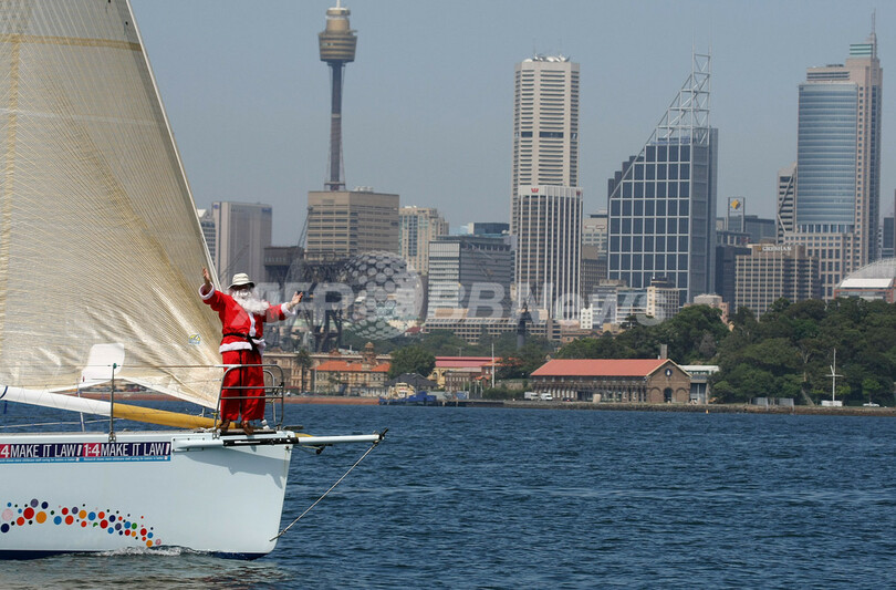 真夏のオーストラリアでホワイトクリスマス？