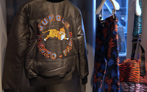 ケンゾーレザージャケット (H＆Mコラボ) Kenzo x H&M Spring Leather Bomber Jacket Rare & Limited SS16