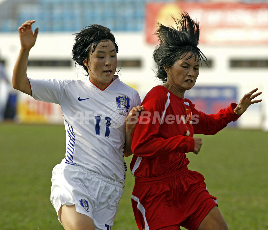 女子サッカー 北京五輪アジア最終予選 韓国 アウェーでベトナムを降しグループ初勝利を挙げる ベトナム 写真7枚 国際ニュース Afpbb News