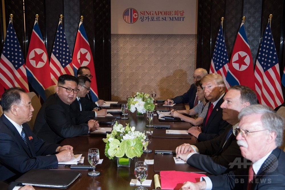 米朝首脳会談、拡大会合始まる 写真8枚 国際ニュース：AFPBB News