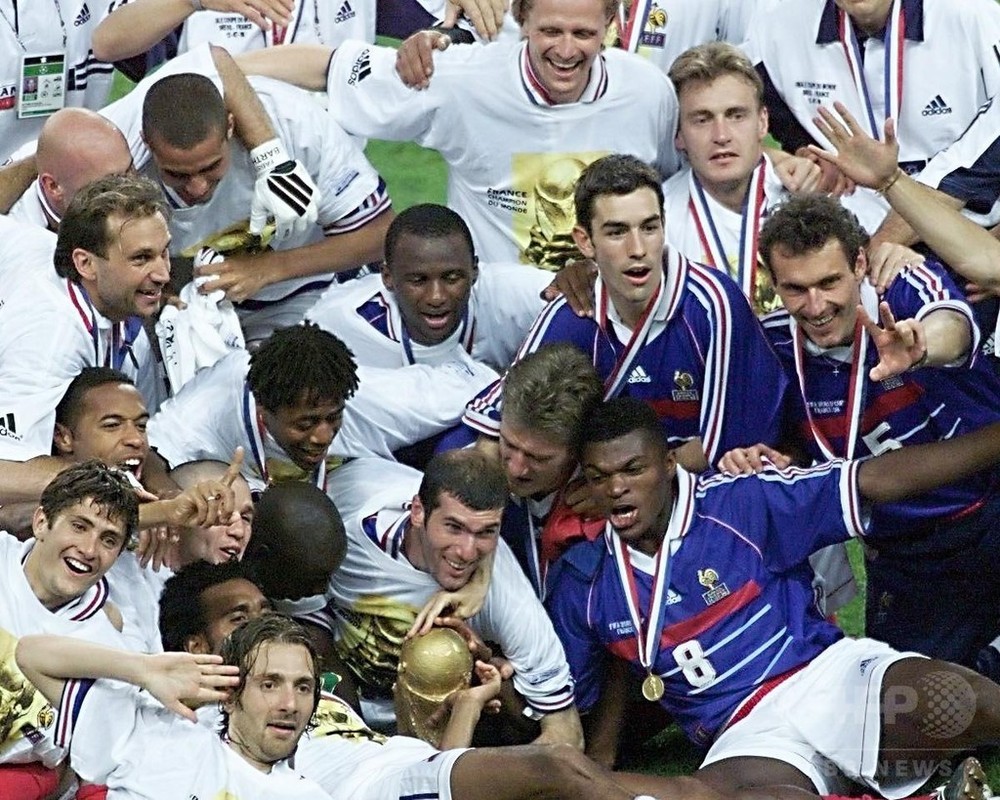 フランスが初優勝を果たした1998年大会決勝、ロシア大会で20年ぶりの