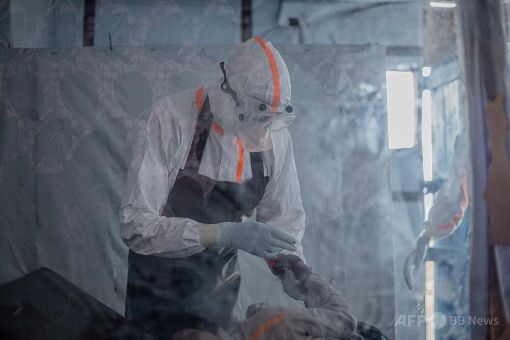 エボラ出血熱の症例3000件超に、10日で1000件増 コンゴ民主共和国