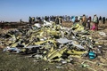 エチオピア・ビショフトゥ付近のエチオピア航空機墜落現場で見つかった同機の残骸（2019年3月11日撮影）。(c)AFP/Michael TEWELDE