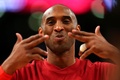 NBAオールスターゲーム2016。試合前の練習で笑顔をみせるロサンゼルス・レイカーズのコービー・ブライアント（2016年2月14日撮影）。(c)AFP/Getty Images/Elsa