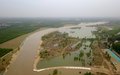 永定河の河北省廊坊市固安県区間（2020年5月13日撮影）。(c)Xinhua News