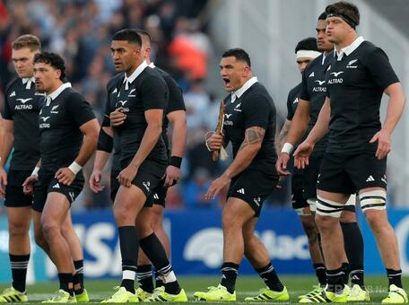NZがラグビー南半球対抗戦開幕戦で勝利、世界ランク首位奪還 写真8枚