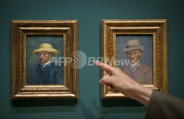 出品者の弟の自画像 ゴッホの自画像、実は弟の肖像 写真4枚 国際ニュース：AFPBB News