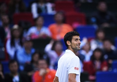 ジョコビッチ、ハミング作戦で逆転4強入り 上海マスターズ