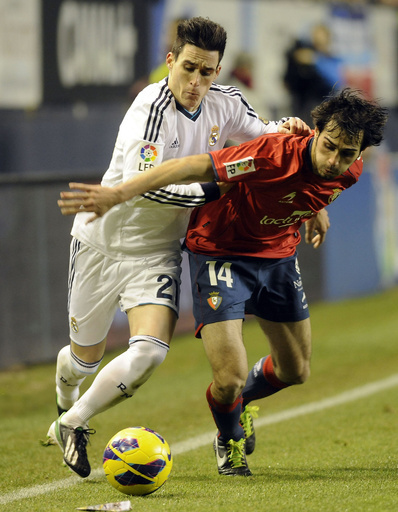 レアル・マドリード、オサスナと引き分ける