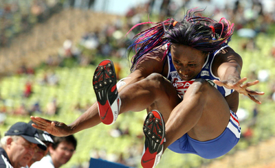 バルベール 女子走り幅跳びを制す