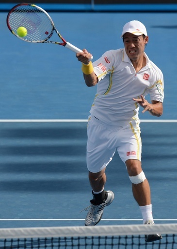 錦織が快勝で4回戦進出、全豪オープン