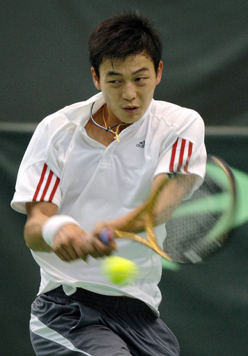 ＜男子テニス 07デビスカップ＞台湾 エンスンがペン・スンに勝利し1勝目 - 台湾