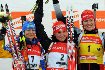 ヘンケル 第6戦女子12.5キロメートル・マススタートを制す