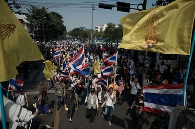 政情不安のバンコク、モータースポーツの祭典が中止へ