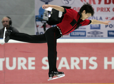 小塚 ロシア杯SPで7位につける