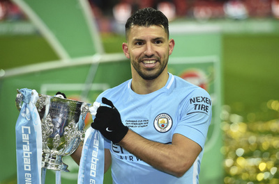 アグエロ、今季限りでシティ退団 10シーズン一筋「誇りに思う」