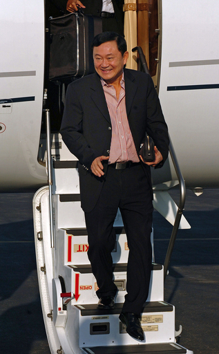 タイのタクシン元首相、再びカンボジアを訪問