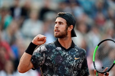 ハチャノフが初のGS8強入り、デルポトロ撃破でトップ10入り確定