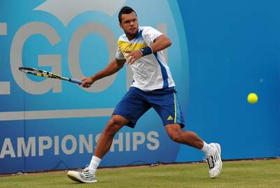 ツォンガ快勝で4強入り、エイゴン選手権